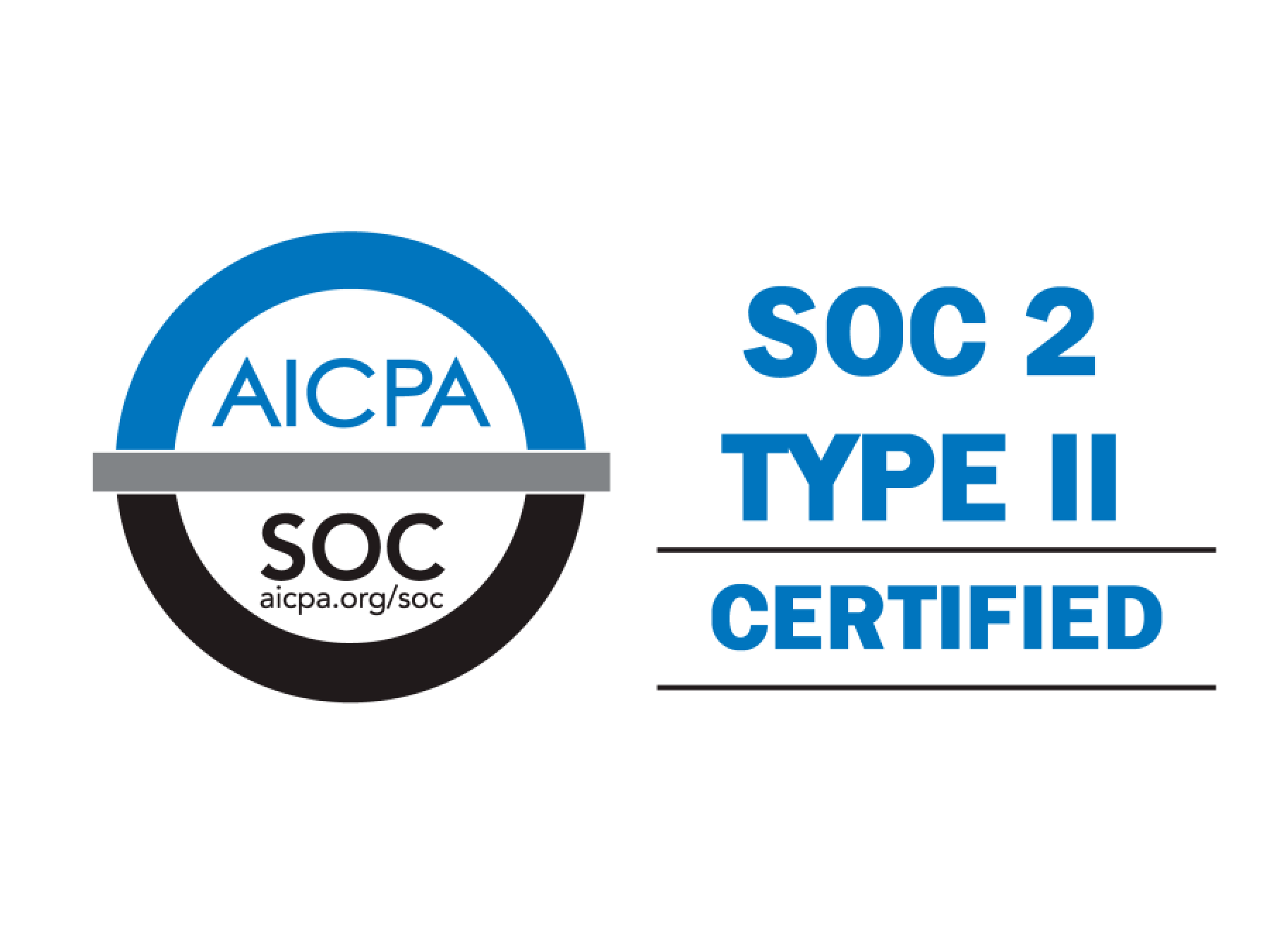 SOC 2 Type II certified