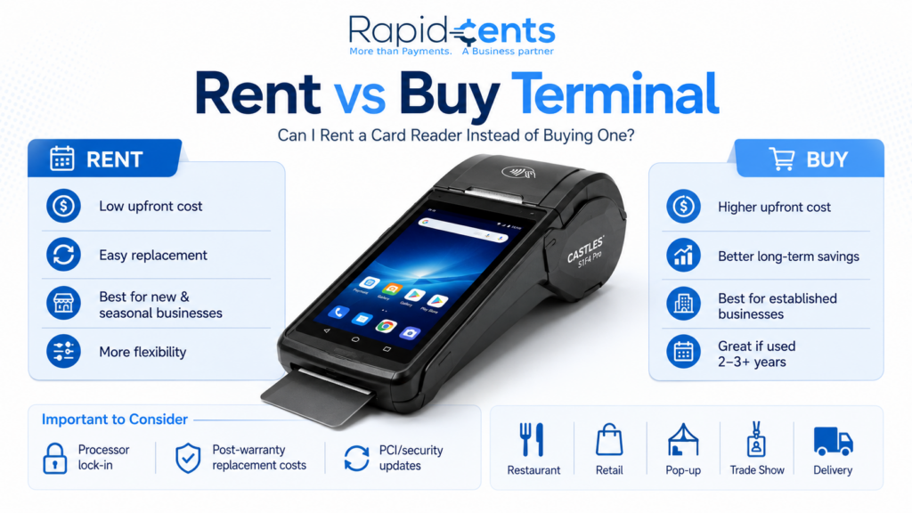 Rent Vs Buy terminals
