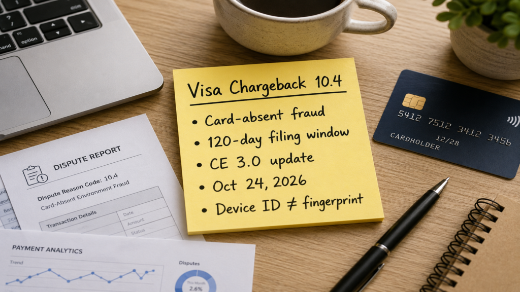Visa Chargeback 10-4